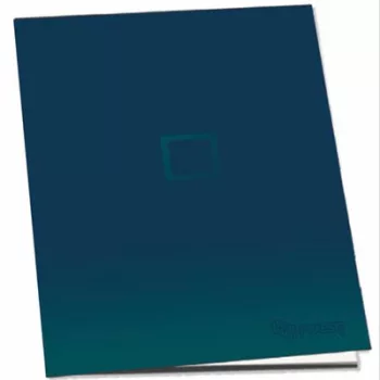   Füzet, tűzött, A4, kockás, 52 lap, PULSE "Dark Colours" 1 db