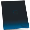 Füzet, tűzött, A4, kockás, 52 lap, PULSE "Dark Colours" 1 db