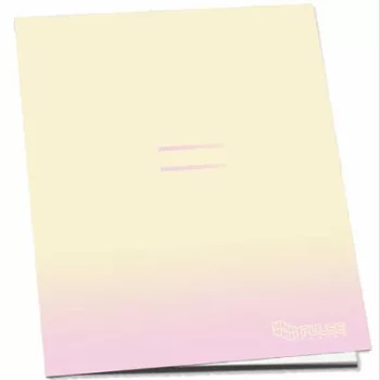   Füzet, tűzött, A5, vonalas, 52 lap, PULSE "Pastel Colourss"