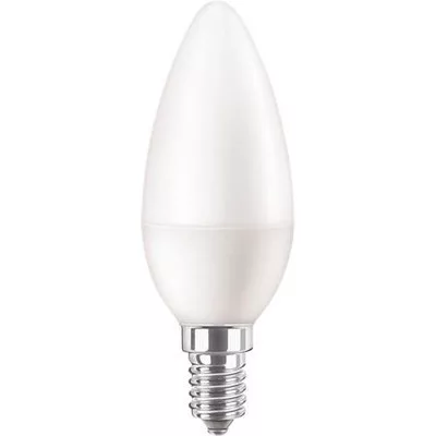 LED izzó, E14, gyertya, B38, 7W, 806lm, 4000K, PHILIPS "CorePro" 1 db