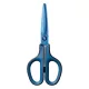 Olló, általános, 17,5 cm, PLUS "Fitcut Curve Premium", diplomatakék 1 db