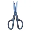 Olló, általános, 17,5 cm, PLUS "Fitcut Curve Premium", diplomatakék 1 db
