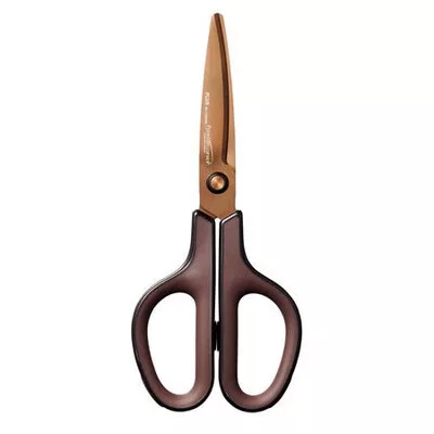 Olló, általános, 17,5 cm, PLUS "Fitcut Curve Premium", bronz 1 db