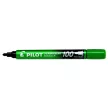 Alkoholos marker, 1 mm, kúpos, PILOT "Permanent Marker 100", zöld 1 db