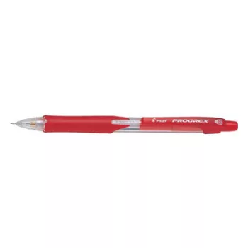 Nyomósirón, 0,5 mm, PILOT "Progrex", piros 1 db