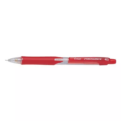 Nyomósirón, 0,5 mm, PILOT "Progrex", piros 1 db