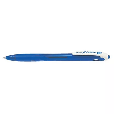 Golyóstoll, 0,18 mm, nyomógombos, PILOT "Rexgrip EF", kék 1 db