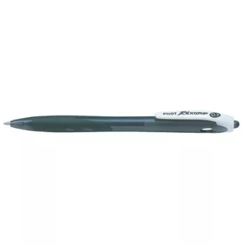  Golyóstoll, 0,22 mm, nyomógombos, PILOT "Rexgrip", fekete 1 db