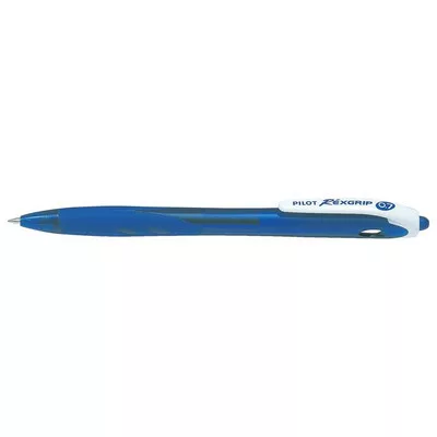 Golyóstoll, 0,22 mm, nyomógombos, PILOT "Rexgrip", kék 1 db