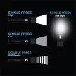 Elemlámpa, LED, újratölthető, PHILIPS 1 db
