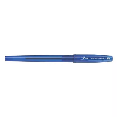 Golyóstoll, 0,22 mm, kupakos, PILOT "Super Grip G", kék 1 db