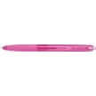 Golyóstoll, 0,22 mm, nyomógombos, PILOT "Super Grip G", rózsaszín