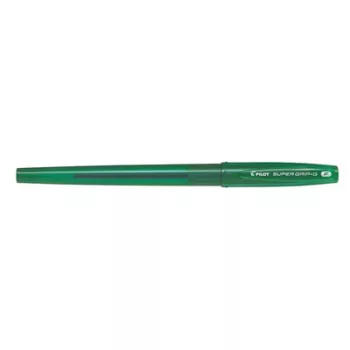   Golyóstoll, 0,22 mm, kupakos, PILOT "Super Grip G", zöld 1 db