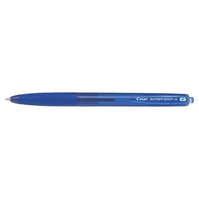 Golyóstoll, 0,22 mm, nyomógombos, PILOT "Super Grip G", kék 1 db