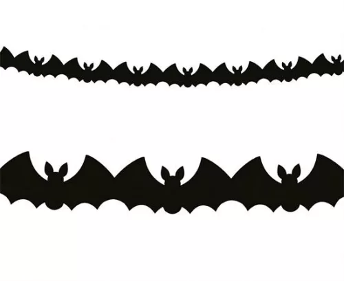 Girland, "Halloween", 3 m, denevér 1 db