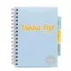 Spirálfüzet, A5, vonalas, 100 lap, PUKKA PAD "Pastel project book", vegyes szín
