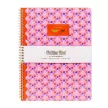 Spirálfüzet, A4+, vonalas, 100 lap, PUKKA PAD "Floral Jotta Notebook", vegyes minta 1 db