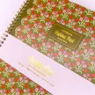 Spirálfüzet, A4+, vonalas, 100 lap, PUKKA PAD "Floral Jotta Notebook", vegyes minta 1 db