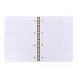 Spirálfüzet, A4+, vonalas, 100 lap, PUKKA PAD "Floral Jotta Notebook", vegyes minta 1 db