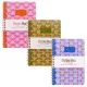 Spirálfüzet, A5, vonalas, 100 lap, PUKKA PAD "Floral Jotta Notebook", vegyes minta 1 db