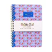 Spirálfüzet, A5, vonalas, 100 lap, PUKKA PAD "Floral Jotta Notebook", vegyes minta 1 db