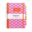 Spirálfüzet, B5, vonalas, 100 lap, PUKKA PAD "Floral Project Book", vegyes minta 1 db