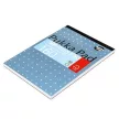 Jegyzetfüzet, A5, vonalas, 80 lap, PUKKA PAD "Metallic Writing Book", vegyes színek (szín nem választható) 1 db