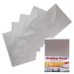 Boríték, C6, enyvezett, PUKKA PAD "Silver", ezüst, 25 db/csomag
