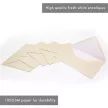 Boríték, C6, enyvezett, PUKKA PAD "Fresh White", elefántcsont fehér, 25 db/csomag