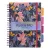 Spirálfüzet, B5, vonalas, 100 lap, PUKKA PAD "Project Book Bloom", vegyes minta 1 db