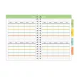 Spirálfüzet, B5, PUKKA PAD "Study book", szürke
