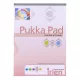 Jegyzettömb, A4, vonalas, 50 lap, PUKKA PAD "Irlen Dyslexia", rózsaszín 1 db