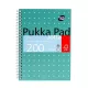 Spirálfüzet, A5, vonalas, 100 lap, PUKKA PAD, "Metallic Jotta" 1 db