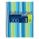 Spirálfüzet, A4+, vonalas, 100 lap, PUKKA PAD "Stripe Jotta" 1 db