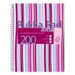 Spirálfüzet, A4+, vonalas, 100 lap, PUKKA PAD "Stripe Jotta" 1 db