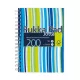 Spirálfüzet, A6, vonalas, 100 lap, PUKKA PAD "Stripe Jotta" 1 db