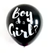 Léggömb, 91 cm, PUKKA PAD "Boy or a Girl", konfettivel 1 készlet