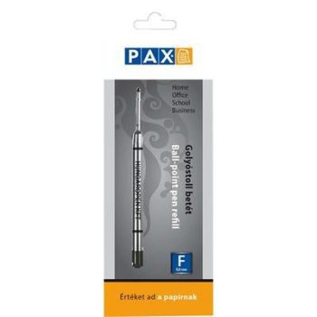 Golyóstollbetét, 0,8 mm, PAX, fekete