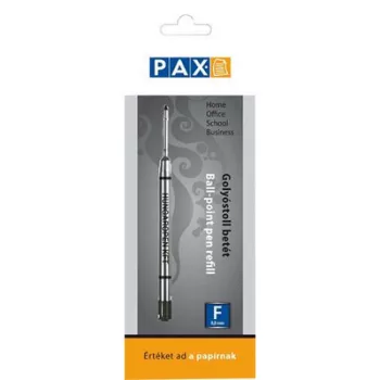 Golyóstollbetét, 0,8 mm, PAX, fekete 1 db