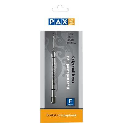 Golyóstollbetét, 0,8 mm, PAX, fekete