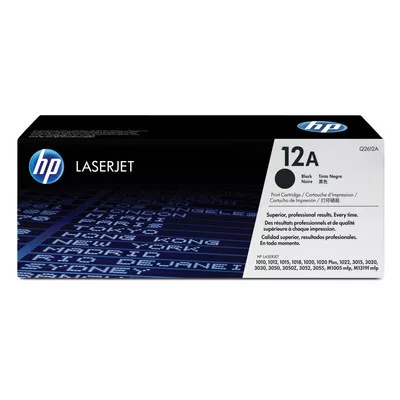 HP Q2612A Toner FEKETE / BLACK 2.000 oldal kapacitás No.12A ► Legális! ◄