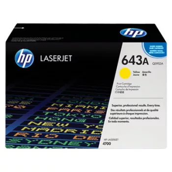   HP Q5952A (643A) sárga eredeti tonerkazetta (≈10000 oldal) ► Legális! ◄