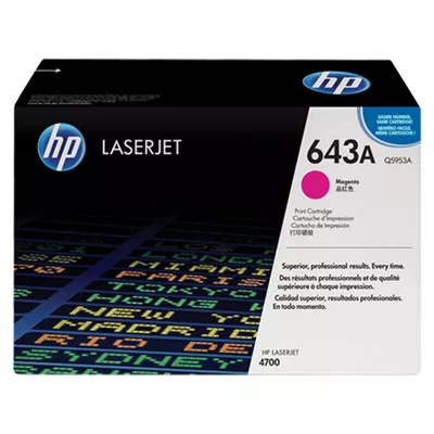 HP Q5953A (643A) magenta eredeti tonerkazetta (≈10000 oldal) ► Legális! ◄