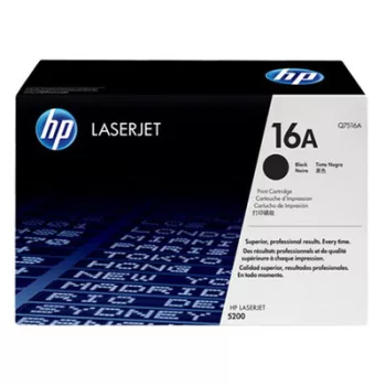   HP Q7516A (16A) fekete eredeti tonerkazetta (≈12000 oldal) ► Legális! ◄