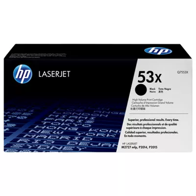 HP Q7553X Toner Black 7.000 oldal kapacitás No.53X ► Legális! ◄