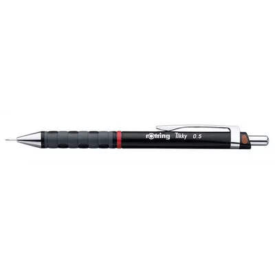 Nyomósirón, 0,5 mm, ROTRING "Tikky T", fekete 1 db