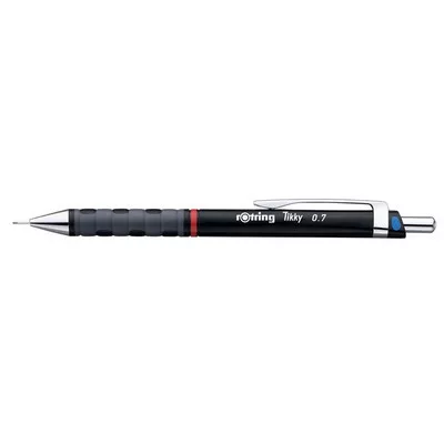 Nyomósirón, 0,7 mm, ROTRING "Tikky T", fekete 1 db