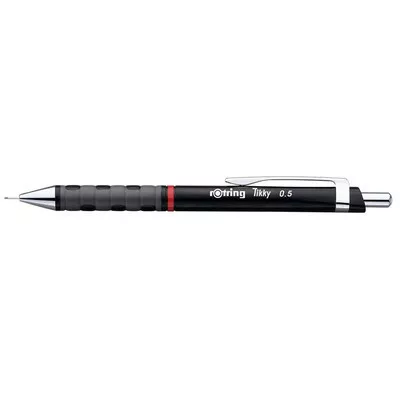Nyomósirón, 0,5 mm, ROTRING "Tikky", fekete 1 db