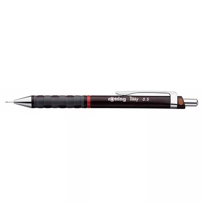 Nyomósirón, 0,5 mm, ROTRING "Tikky T", bordó 1 db