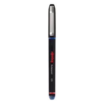   Rollertoll, 0,5 mm, kupakos, ROTRING "Rollerpoint", kék 1 db